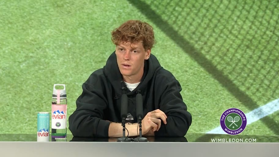 Jannik Sinner won his first Wimbledon title and fourth major Sunday | Screengrab via Wimbledon.com