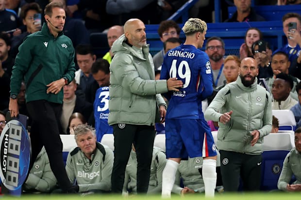 เอนโซ่ มาเรสก้า (ซ้าย) และ อเลฮานโดร การ์นาโช่