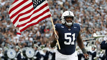 Penn State Nittany Lions defensive tackle Hakeem Beamon (51