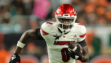 Louisville receiver Chris Bell suffered a torn ACL, putting his NFL Draft status up in the air.