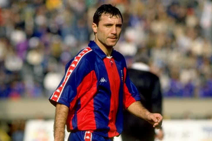 Hristo Stoichkov of Barcelona