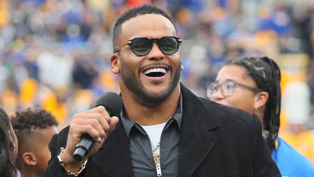 Retired Los Angeles Rams defensive tackle Aaron Donald.