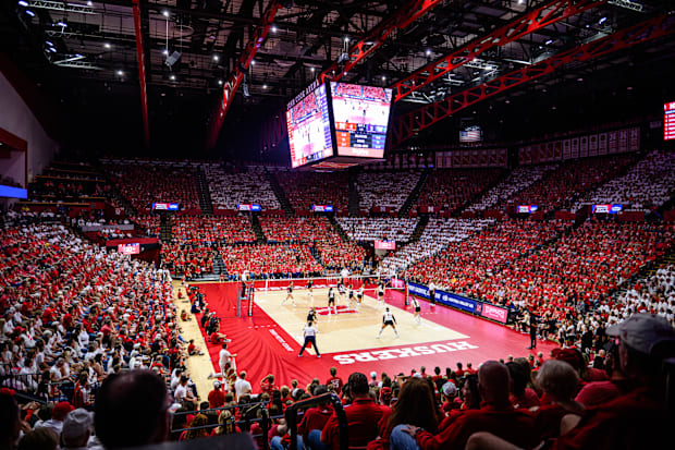 Nebraska planned a "stripe-out" where fans were directed to wear red or white depending on the section their tickets were loc