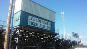 Photo of Linden-Kildare (Texas) High School's Jack Hetherington Tiger Stadium 