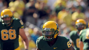 Kendre Harrison has the potential to become one of the best of a long line of terrific tight ends in Eugene. Ed Dickson starred from 2007-2009 and went on to a 10-year career in the NFL.