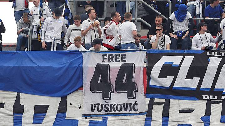 Die HSV-Fans stehen seit Jahren hinter Mario Vuskovic