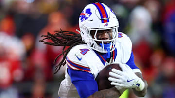 Buffalo Bills running back James Cook.