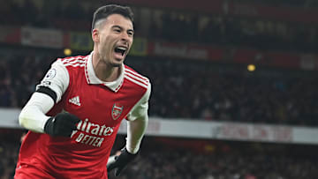Martinelli a ouvert le score contre Leicester