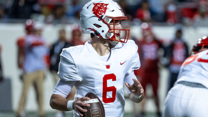 Harding Academy QB Owen Miller. 