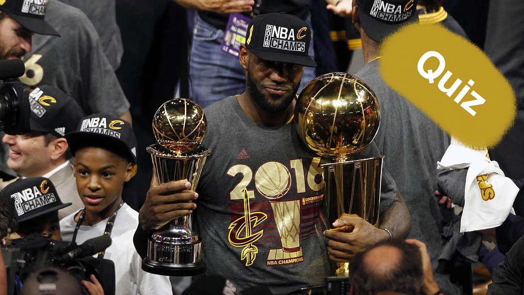LeBron James has won NBA championships with three different franchises.