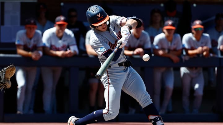 Virginia shortstop Griff O'Ferrall is projected to be a first round pick in the most recent MLB.com mock draft for the 2024 MLB Draft.