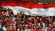 Ilustrasi suporter Indonesia