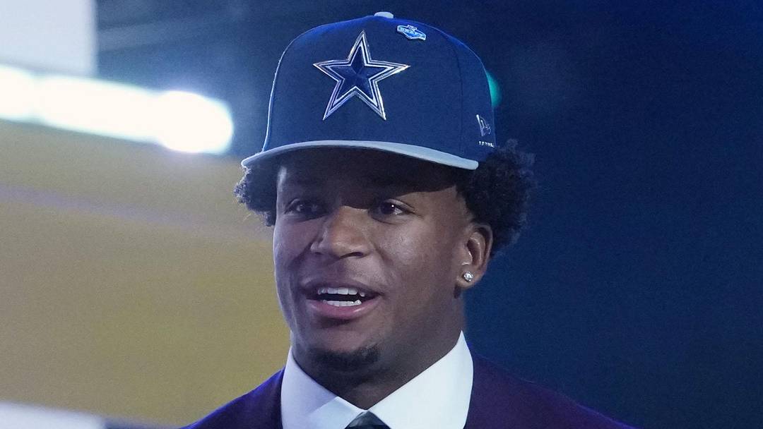 Dallas Cowboys defensive back Caleb Downs