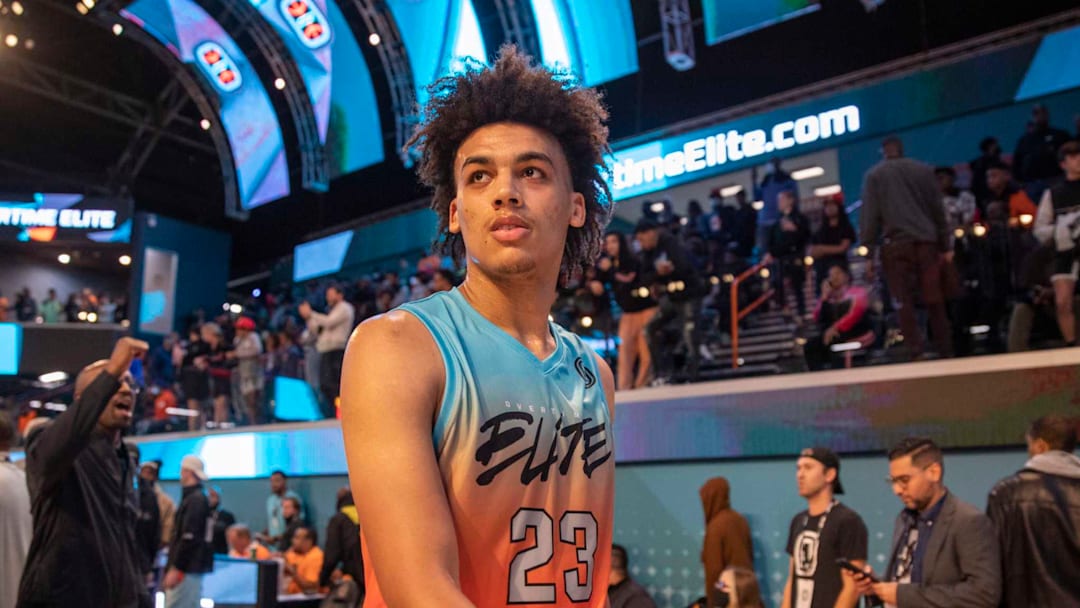 Atlanta GA, USA, Overtime Elite Basketball Player Jalen Lewis (23)