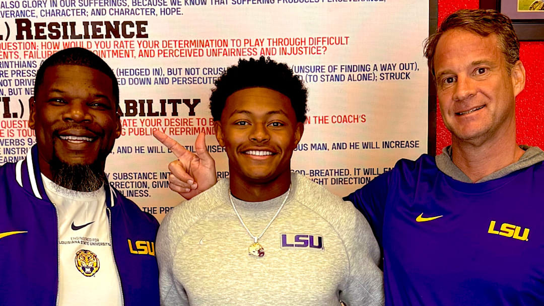 LSU 2027 commit Peyton Houston.