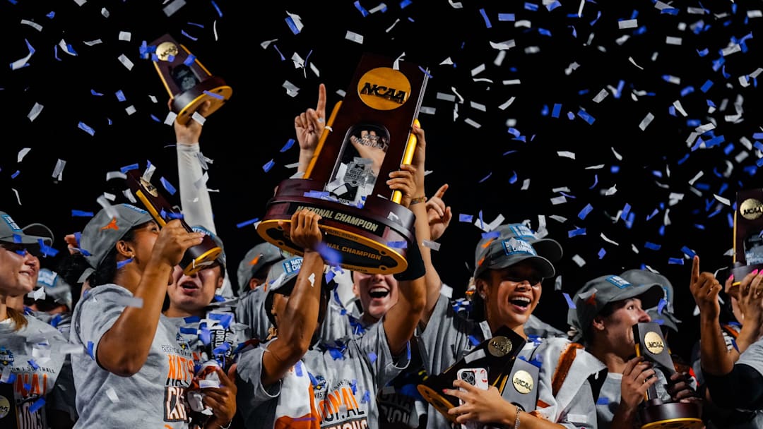 The Texas Longhorns are defending the program's first national title.