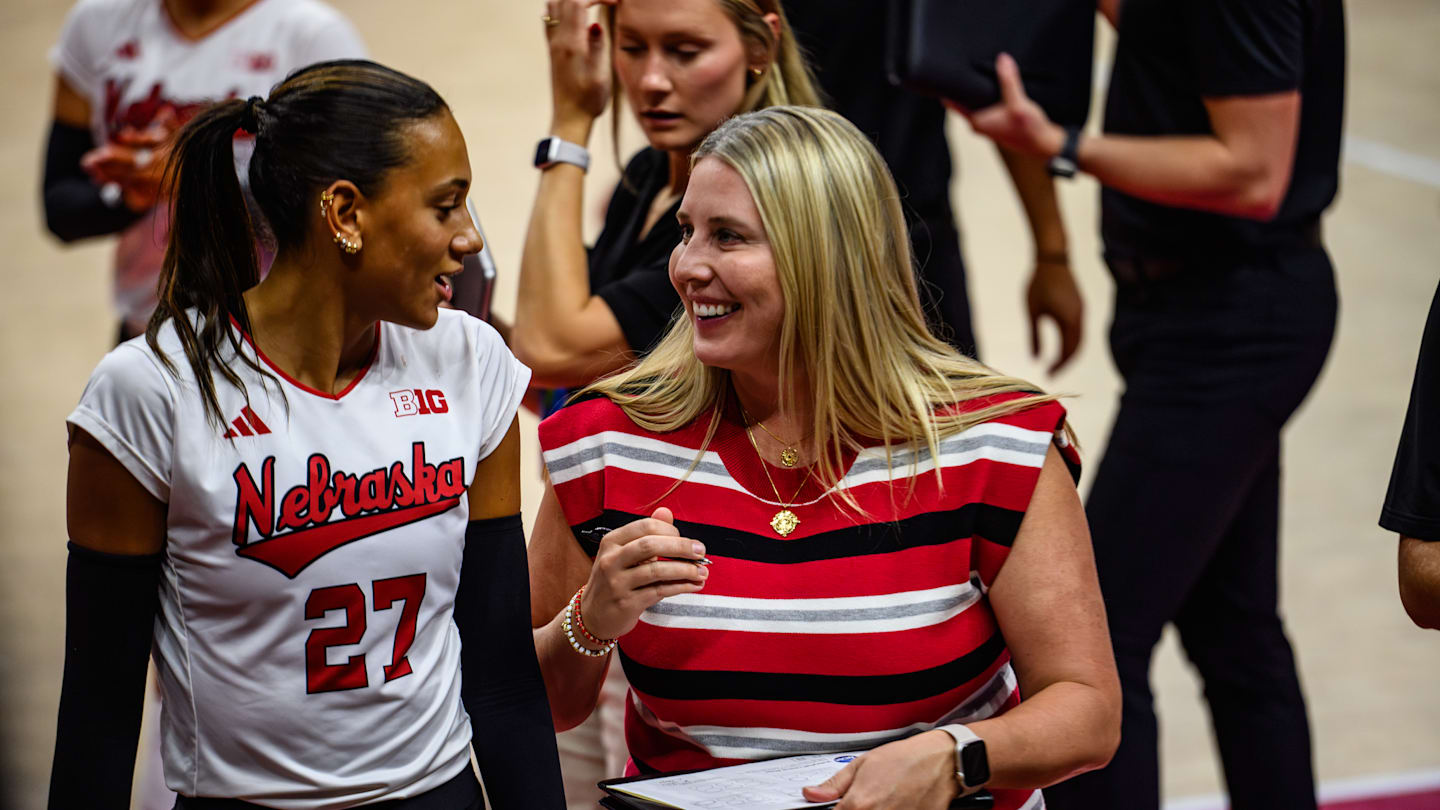 How to Watch No. 1 Nebraska Volleyball vs. Michigan, Michigan State with Previews, Breakdowns, TV Channels