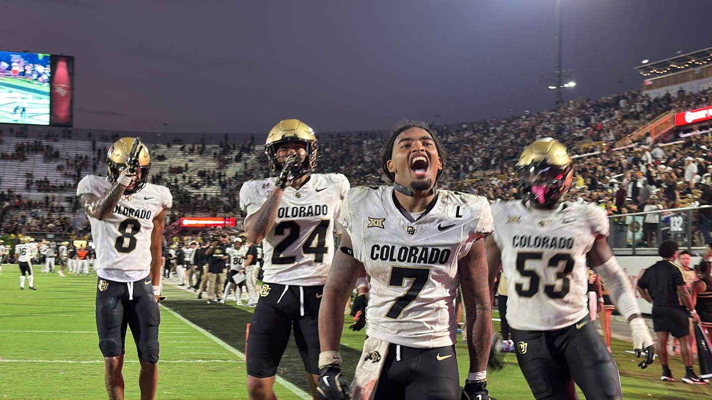 WATCH Colorado's Cam'Ron SilmonCraig outstanding 95yard scoopsix vs
