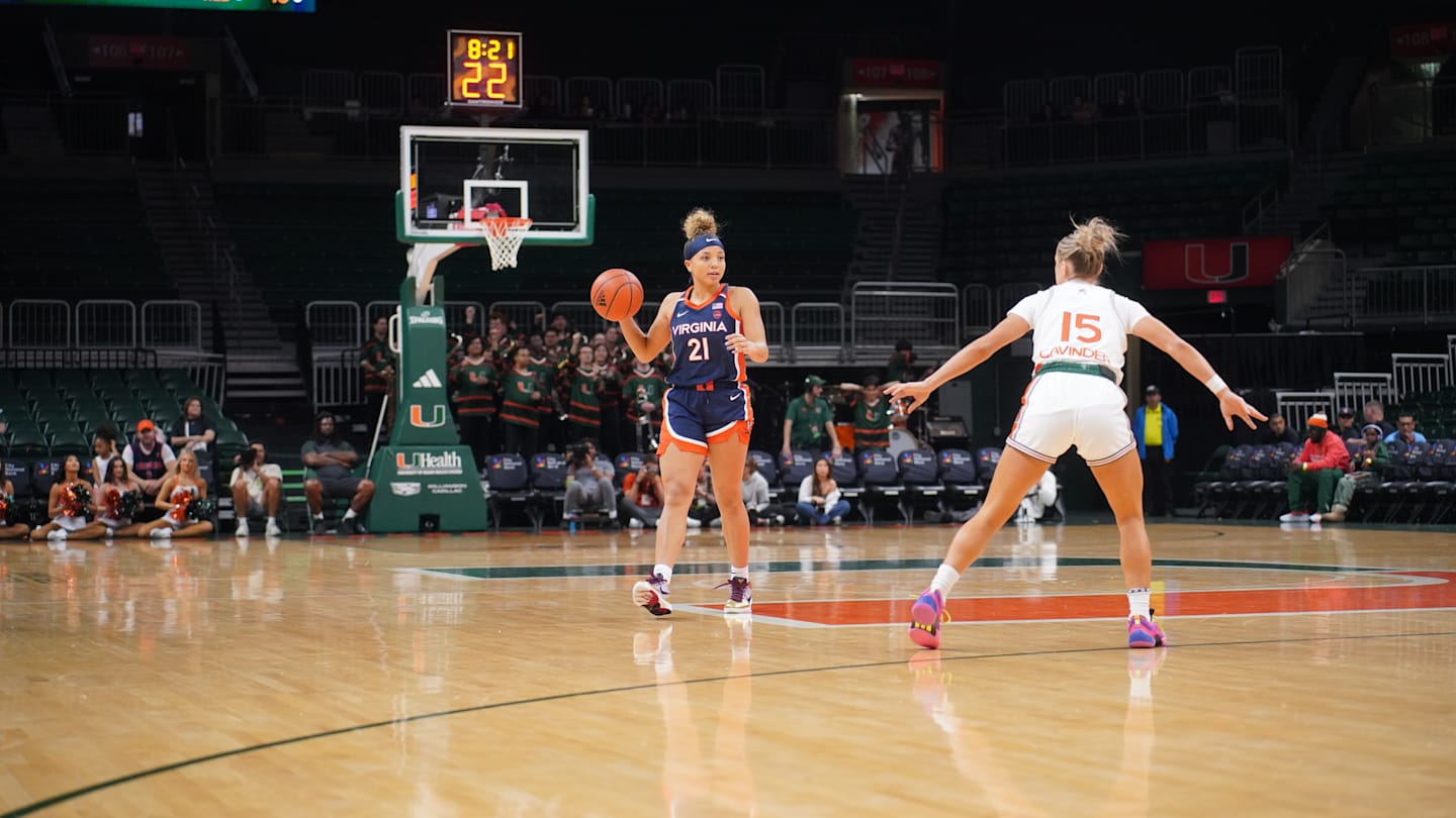 UVA Women’s Basketball Falls at Miami 77-74
