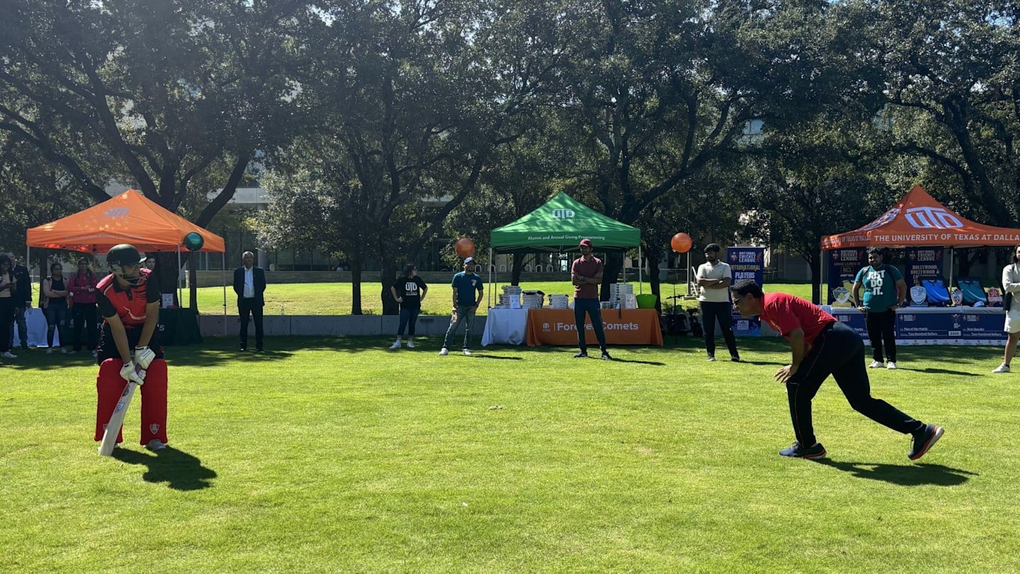 UT Dallas Welcomes National Cricket League USA for Pop-Up Cricket Event Ahead of Historic First Tournament