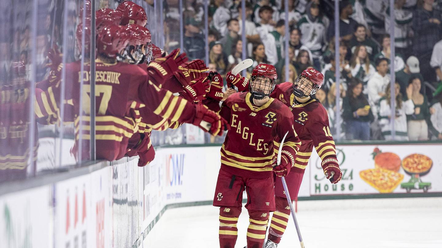 Live Updates: No. 2 Boston College Men’s Hockey at No. 4 Michigan State (Game 2)