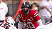 Texas Tech linebacker Jacob Rodriguez intercepted a pass and rushed for a touchdown on Saturday. 