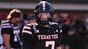 Behren Morton and Texas Tech are favored against West Virginia on Saturday.