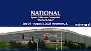 The 45th National Sports Collectors Convention will take place in Rosemont, Illinois July 30-August 3 2025