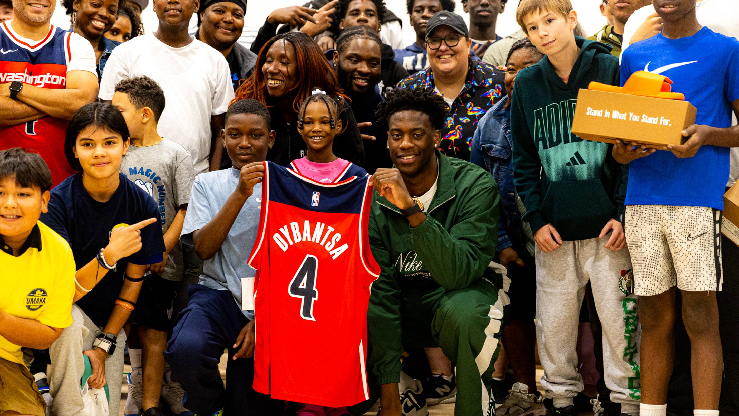 Wizards Forward AJ Dybantsa Gives Back to Hometown Schools in Brockton