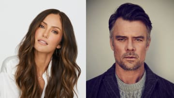 Minka Kelly by Melanie Dunea; Josh Duhamel by John Russo; Images via Netflix