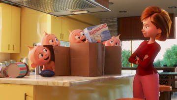 Debuting exclusively on Disney+ on Jan. 22, 2021, Pixar Animation Studios’ “Pixar Popcorn” is a collection of mini shorts featuring Pixar characters in all-new, bite-size stories, including “Chore Day—The Incredible Way,” featuring favorites from “The Incredibles.” © 2021 Disney/Pixar. All Rights Reserved.