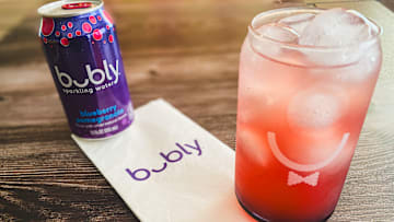 Blueberry pom punch