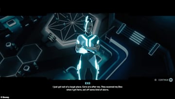 A character from Tron: Catalyst