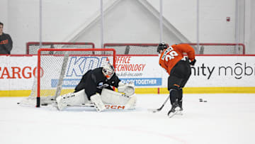Matvei Michkov and Carson Bjarnason will be among the Flyers' rookies appearing in the team's first preseason game. 