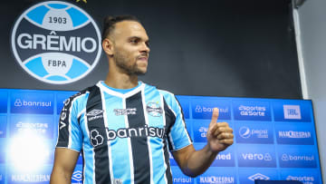 Martin Braithwaite foi apresentado dia 2 de agosto como novo atacante do Grêmio