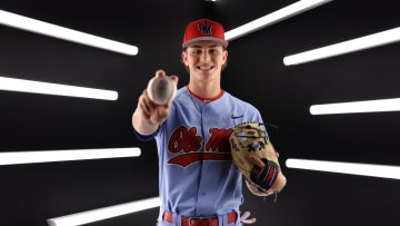 Owen Paino on a visit to Ole Miss