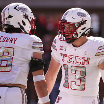 Texas Tech is a home favorite against UCF in College Football Week 12.