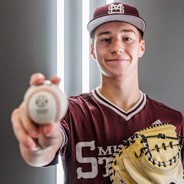 Former George Mason catcher has committed to Mississippi State from the NCAA transfer portal.