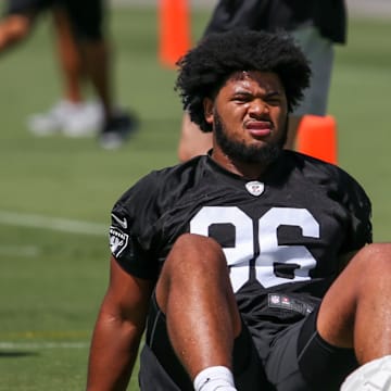 Las Vegas Raiders DT Jonah Laulu