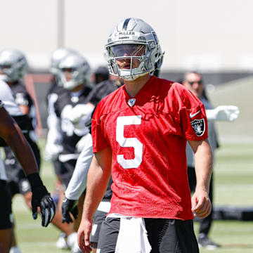 Las Vegas Raiders QB Cam Miller
