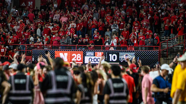 Nebraska beats Colorado for the first time in 14 years.