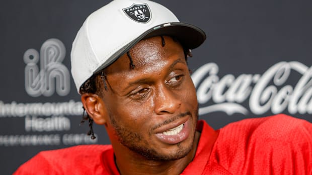 Las Vegas Raiders QB Geno Smith