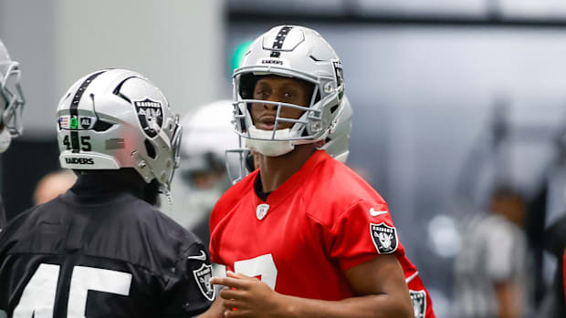 Las Vegas Raiders QB Geno Smith