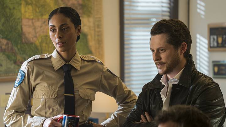 Clark Backo as Carson and Noah Reid as Rapp in Yaga season 1 episode 3