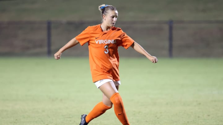 Alexis Theoret posted two assists to help the Virginia women's soccer team beat JMU 3-0 on the road on Sunday.