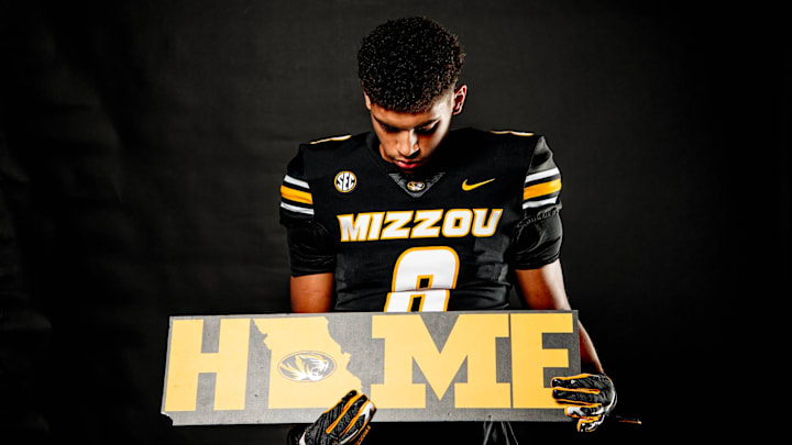 Missouri Tigers tight end Dakotah Terrell on a visit to Columbia, Missouri. 
