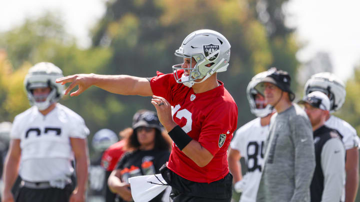 Las Vegas Raiders QB Aidan O'Connell