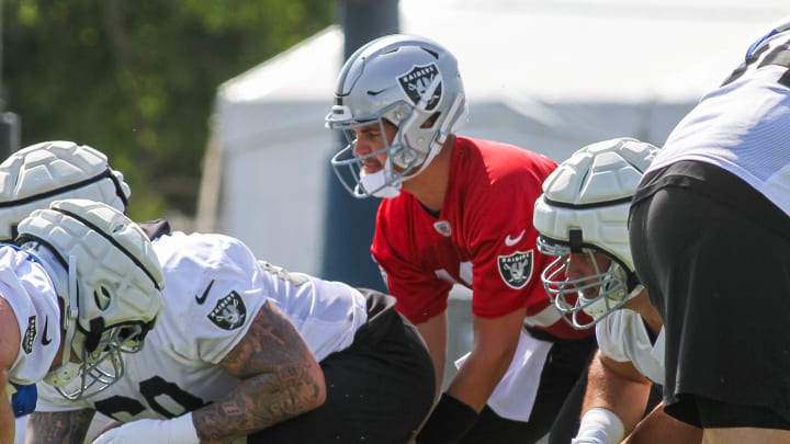 Las Vegas Raiders QB Aidan O'Connell