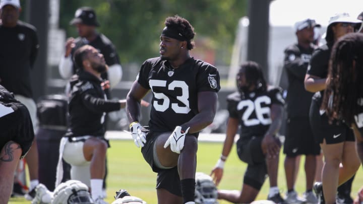 Las Vegas Raiders LB Amari Gainer