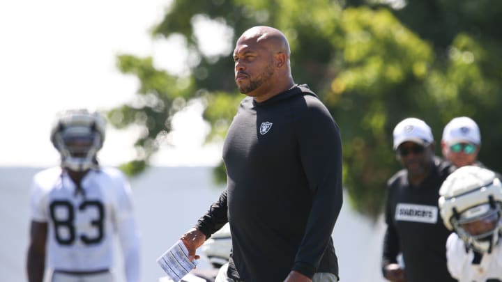 Las Vegas Raiders Coach Antonio Pierce